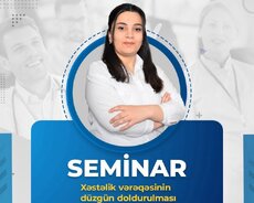 Xəstəlik vərəqəsinin düzgün doldurulması