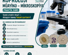Koproloji müayinə kursu – Praktik mikroskopiya (parazitləri)