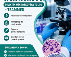 Kişi və Qadın yaxma + spermogramma Kursu – Praktik Mikroskop