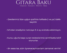 Gitara Baku | Gitara Kursu