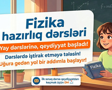Online fizika hazırlığı