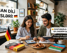 Sıfırdan 3–4 Aya Alman Dili B1 Səviyyəsi