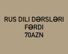 Rus dili dərsləri online (rus sektor)