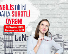 Fərdi peşəkar İngilis dili dərsi danışıq