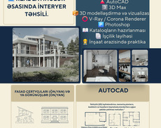"Corona Render ilə Professional Vizualizasiya"