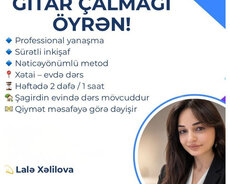 Gitara dərsləri