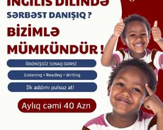 Endirimli İngilis dili dərsləri