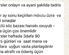 Azərbaycan dili və Ədəbiyyat hazırlığı