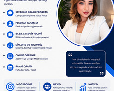 Online İngilis dili dərsləri – Speaking əsaslı