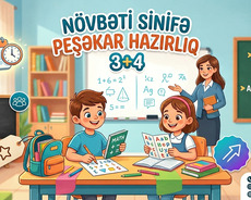 İbtidai siniflərin onlayn hazırlığı (növbəti ilə hazırlıq)