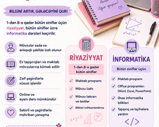Riyaziyyat və İnformatika dərsləri