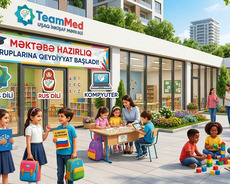 Məktəbə Hazırlıq Qruplarına Qeydiyyat Başladı - Teammed Kid