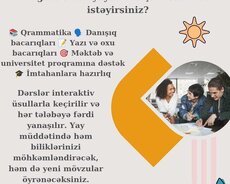 Online ingilis language lessons
