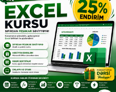 Kompüter kursu Aksiya Microsoft Excel kursu+Microsoft Office