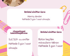 Onlayn yay dərsləri