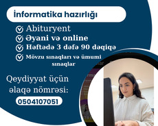 İnformatika hazırlığı