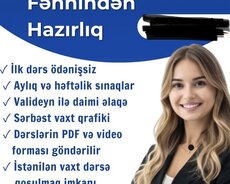 Azərbaycan dili fənindən hazırlıq