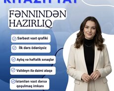 Riyaziyyat fənindən hazırlıq