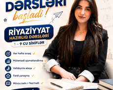 Riyaziyyat Yay Dərsləri
