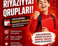 Ödənişsiz online riyaziyyat hazırlığı