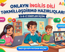 Online ingilis dili hazırlığı Təkminləşdirmə