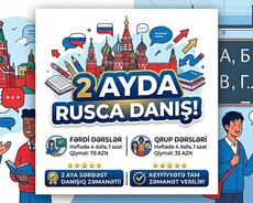 Rus dili hazırlığı 2 aya öyrən