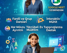 1-9-cu siniflər üçün Riyaziyyat dərsləri