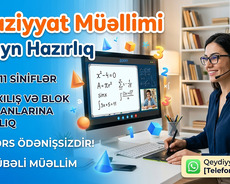 Riyaziyyat müəllimi online