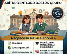 İngilis dili fənnindən abituriyentlərə dəstək qrupu