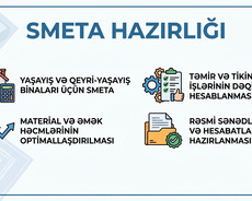 Peşəkar smetaçı hazırlığı
