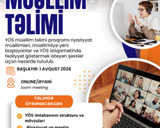 Tr-Yös müəllim təlimi