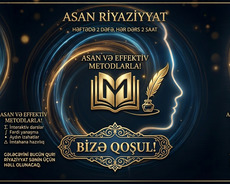 riyaziyyat hazırlığı