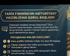 Tarix müəllimliyi