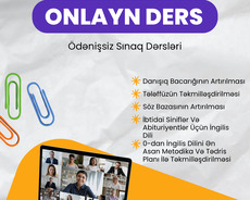 Məktəblilər Üçün Onlayn İngilis Dili Dərsləri