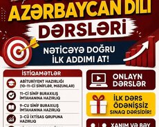 Onlayn Azərbaycan dili dərsləri