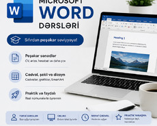 Microsoft Word dərsləri – Sıfırdan peşəkar səviyyəyə