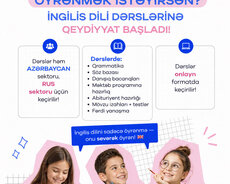 İngilis dili dərsləri | Məktəblilər və abituriyentlər üçün