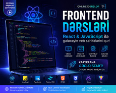 Frontend Proqramlaşdırma Dərsləri (React, Js) Fərdi və Qrup