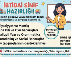 İbtidai sinif hazırlığı
