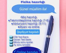 Fizika hazırlığı online