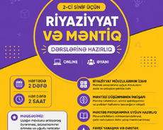2-ci sinif Riyaziyyat və Məntiq