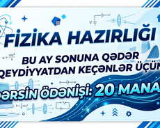 Fizika hazırlığı