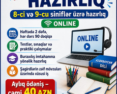 Azərbaycan dili fənnindən online hazırlıq