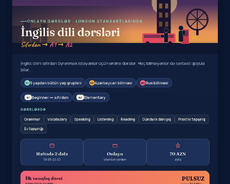 İngilis dili dərsləri (Online) — Sıfırdan A1–a2 Rus və Azərb