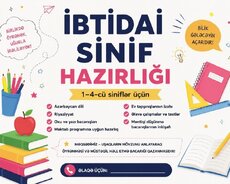 1-4 cü siniflər üçün fərdi hazırlıq