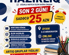 Riyaziyyat hazırlığı Gencə