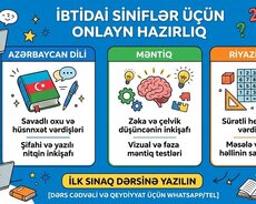 online ibtidai sinif hazirliq