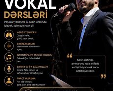 Peşəkar Vokal Dərsləri