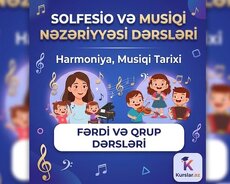 Peşəkar Musiqi Nəzəriyyəsi və Solfecio Dərsləri