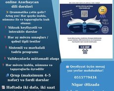 2026-2027-cı tədris ili üçün Azərbaycan dili hazırlığına qey